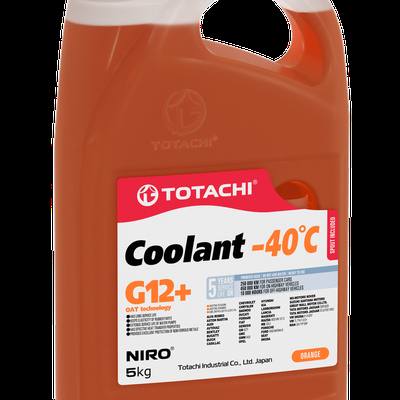 Totachi 47305 Антифриз, готовый раствор NIRO COOLANT G12+ -40°C оранжевый 5кг