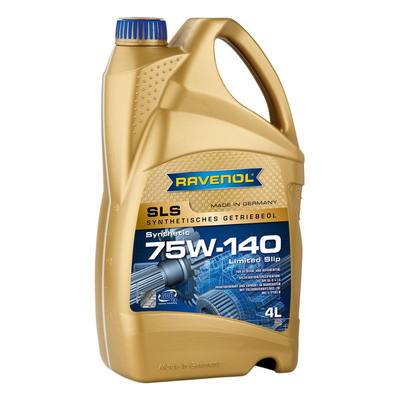 RAVENOL 1221110-004-01-999 Трансмиссионное масло SLS SAE 75W-140 GL-5 + LS ( 4л) new