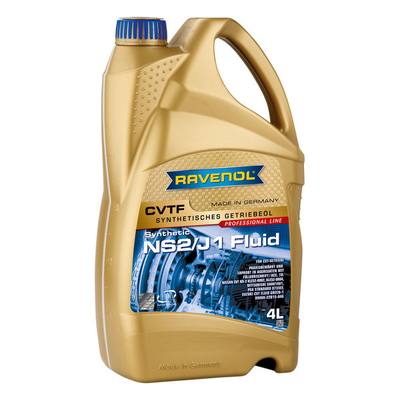 RAVENOL 1211114004 Масло трансмиссионное синтетическое "CVTF NS2/J1 Fluid", 4л