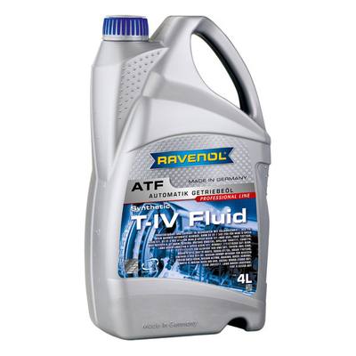 RAVENOL 1212102004 Масло трансмиссионное полусинтетическое "Automatik-Getriebe-Oel T-IV Fluid", 4л