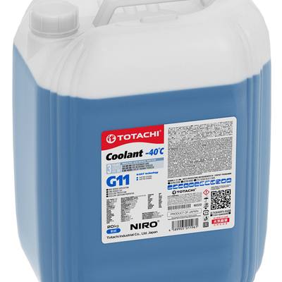 Totachi 46320 Антифриз, готовый раствор NIRO COOLANT G11 -40°C синий 20кг