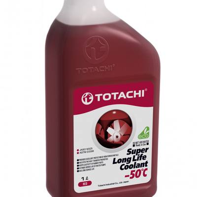 Totachi 41901 Антифриз, готовый раствор SUPER LLC -50°C красный 1л