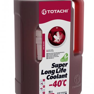 Totachi 41805 Антифриз, готовый раствор SUPER LLC -40°C красный 5л