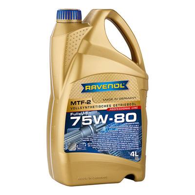 RAVENOL 1221103004 Масло трансмиссионное 7580 4л 2 синтетика