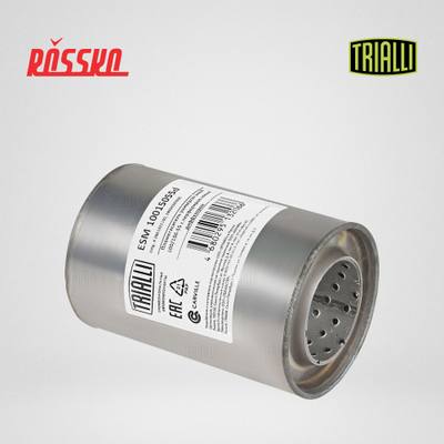 Trialli ESM 10015055d Пламегаситель универсальный 100/150-55 с перф. диффузором (нерж. алюм. сталь)
