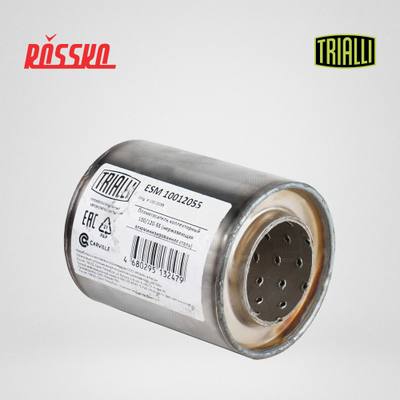 Trialli ESM 10012055 Пламегаситель коллекторный 100/120-55 (нерж. алюм. сталь)