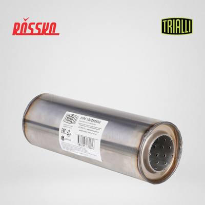 Trialli ESM 10029055d Пламегаситель универсальный 100/290-55 с перф. диффузором (нерж. алюм. сталь)
