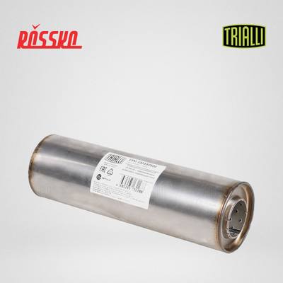 Trialli ESM 10033050d Пламегаситель универсальный 100/330-50 с перф. диффузором (нерж. алюм. сталь)