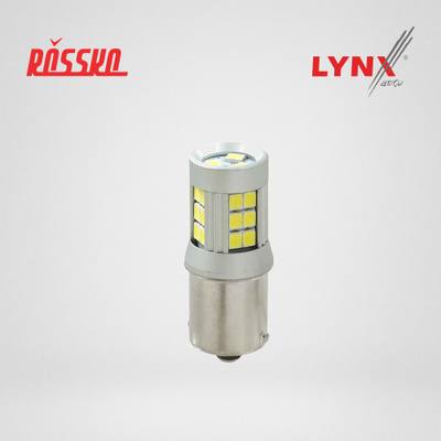 LYNXauto LD24521 Лампа светодиодная LED P21W S25 24V BA15s SMDx27 6200K HCV