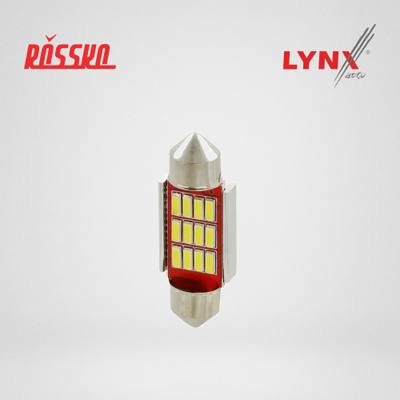 LYNXauto LD23505C Лампа светодиодная LED C5W T11x35 24V SV8,5-8 SMDx10 7000K CANbus HCV