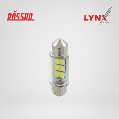 LYNXauto LD13505-10 Лампа светодиодная LED C5W T11x35 12V SV8,5-8 SMDx6 6900K