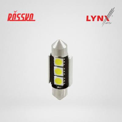 LYNXauto LD13505C Лампа светодиодная LED C5W T11x35 12V SV8,5-8 SMDx3 7000K CANbus