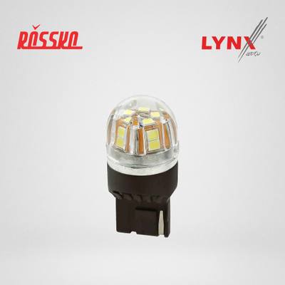 LYNXauto LD15521C Лампа светодиодная LED W21W T20 12V W3x16d SMDx15 6000K CANbus