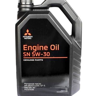 Mitsubishi MZ321036 Масло моторное синтетическое ENGINE OIL 5W-30, 4л ( MZ320757 )