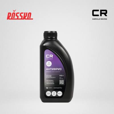 Carville Racing L2018001 Антифриз, готовый раствор CR G12++, лобридный флуор. -40°С, фиолет, 1л/1.07кг