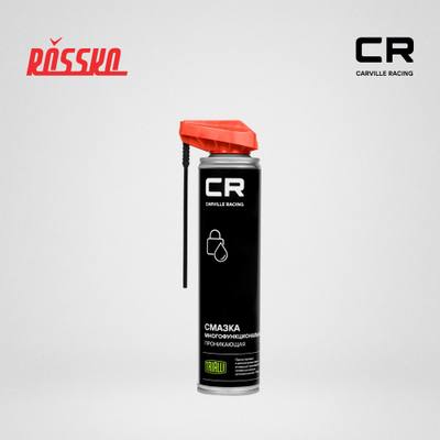 Carville Racing G7400540 Смазка CR проникающая многофункциональная, аэро, 360°, расп 2в1, 400ml