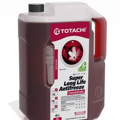 Totachi 44405 Антифриз, концентрат SUPER LLA красный 4л