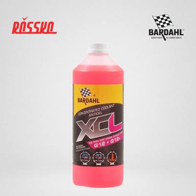 BARDAHL 7111R XCL G12/G12+ Антифриз концентрат, розовый 1L