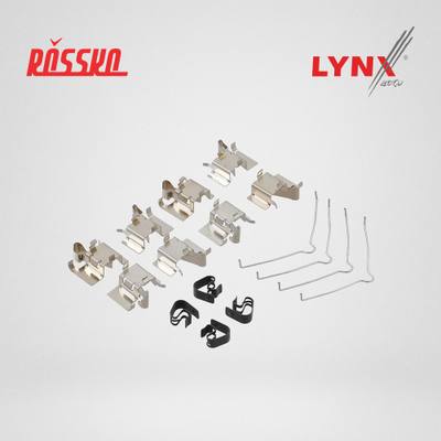 LYNXauto BC-8139 Ремкомплект дисковых тормозных колодок | перед |
