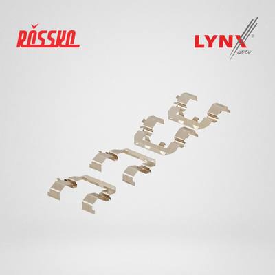 LYNXauto BC-8387 Ремкомплект дисковых тормозных колодок | зад |