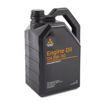 Mitsubishi MZ321033 Масло моторное синтетическое ENGINE OIL 0W-30, 4л