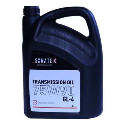 Sonatex 102701 Масло трансмиссионное 75W90 GL-4 4 л