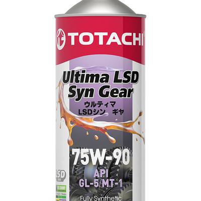 Totachi G3301 75W-90 Ultima LSD Syn-Gear GL-5 1л (синт.транс.масло)