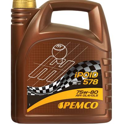 PEMCO PM0578-4 Снят с производства 75W-80 GL4 4л (синт. трансм. масло)