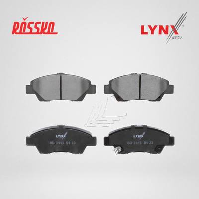 LYNXauto BD-3443 Колодки тормозные дисковые | перед прав/лев |