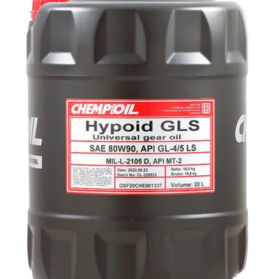 CHEMPIOIL CH8802-20-E 80W-90 Hypoid GLS GL-4/GL-5 LS/MT-1 20л (мин. транс. масло)