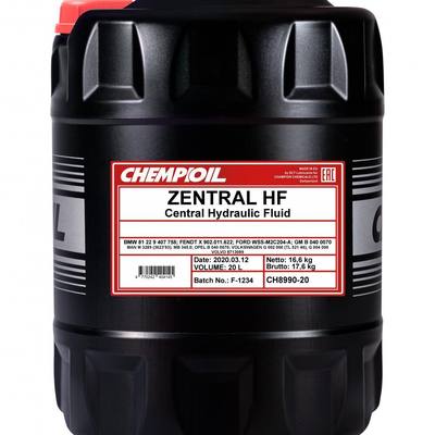 CHEMPIOIL CH8990-20 Zentral HF 20л (синт. гдиравл. жидкость)