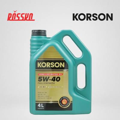 KORSON KS00012 5W-40 FULL SYNTHETIC A3/B4 4л (синт. мотор. масло.)