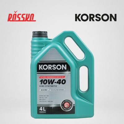 KORSON KS00042 10W-40 SEMI-SYNTHETIC A3/B4 4л (полусинт. мотор. масло)