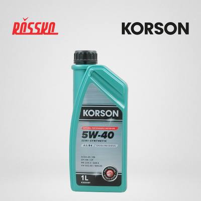 KORSON KS00081 5W-40 SEMI SYNTHETIC A3/B4 1л (полусинт. мотор. масло)