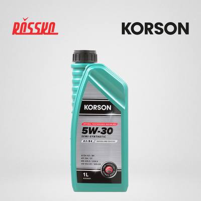 KORSON KS00091 5W-30 SEMI SYNTHETIC A3/B4 1л (полусинт. мотор. масло)