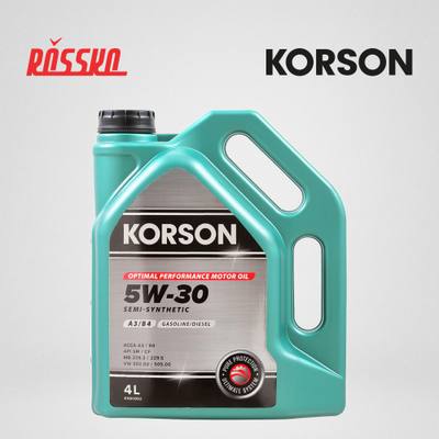 KORSON KS00092 5W-30 SEMI SYNTHETIC A3/B4 4л (полусинт. мотор. масло)