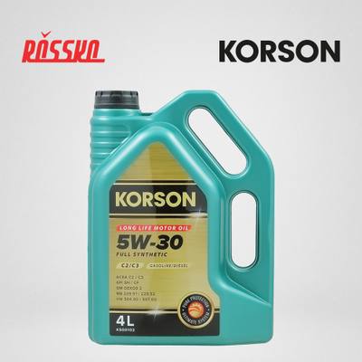 KORSON KS00102 5W-30 FULL SYNTHETIC С2/C3 4л (синт. мотор. масло.)