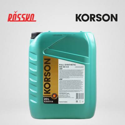 KORSON KS00114 5W-40 FULL SYNTHETIC C3 20л (синт. мотор. масло.)