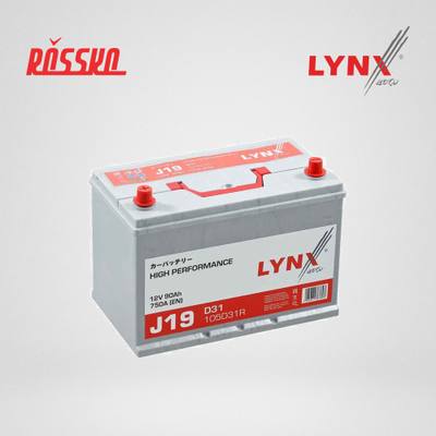 LYNXauto J19 Снят с производства Аккумулятор 90 Ah, 750 A, прямая, 306x173x225, JIS 105D31R