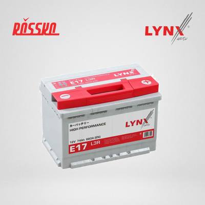 LYNXauto E17 Снят с производства Аккумулятор 74 Ah, 660 A, обратная, 278x175x190
