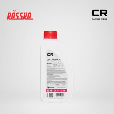 Carville Racing L2022755 Антифриз, готовый раствор CR G12+ OAT -40°С, красный, 1кг/0.94л