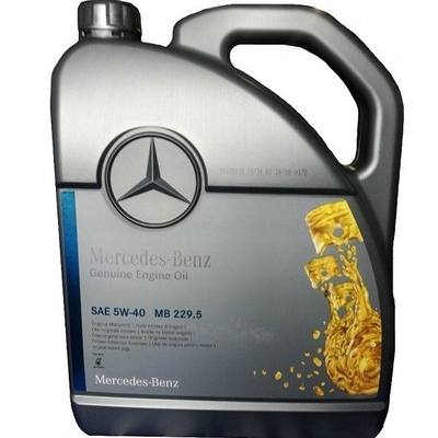 Mercedes A 000 989 86 06 13 AAEE Масло моторное синтетическое MB 229.5 5W-40, 5л