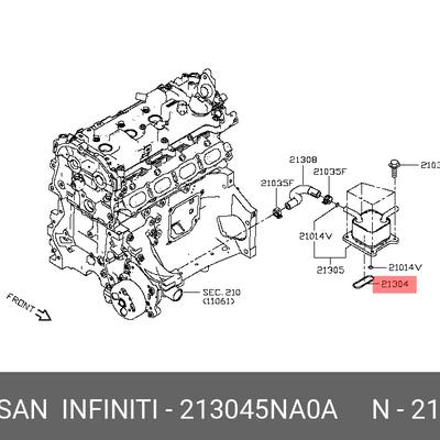 Nissan 213045NA0A Прокладка двигателя [ORG]