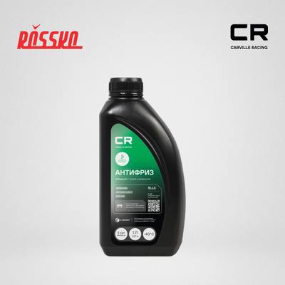 Carville Racing L2018073 Антифриз, готовый раствор CR для а/м Mazda/Mitsubishi, P-OAT, флуор, -40°С, зеленый, 1л/1.07кг