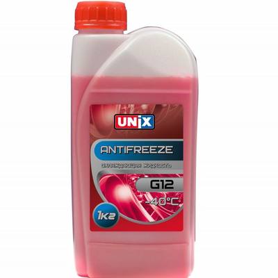 UNIX 4602521 Антифриз G-12 красный (1кг)