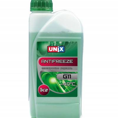 UNIX 4602507 Антифриз G-11 зеленый (1кг)
