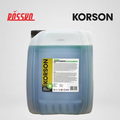 KORSON KS20014 Антифриз, концентрат G12 зеленый 20л