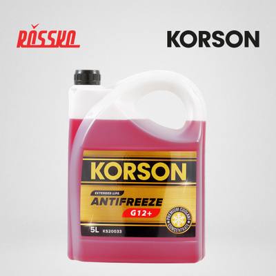 KORSON KS20033 Антифриз, концентрат G12+ красный 5л