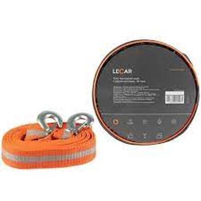 LECAR LECAR000140806 Трос буксировочный 5 тонн лента с петля/петля 4,5 м ()