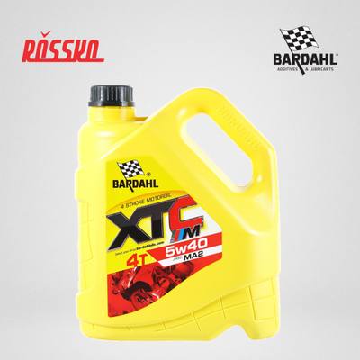BARDAHL 35762 5W40 XTC-M SN, JASO MA2 4T MOTO 4л (синт. моторное масло)